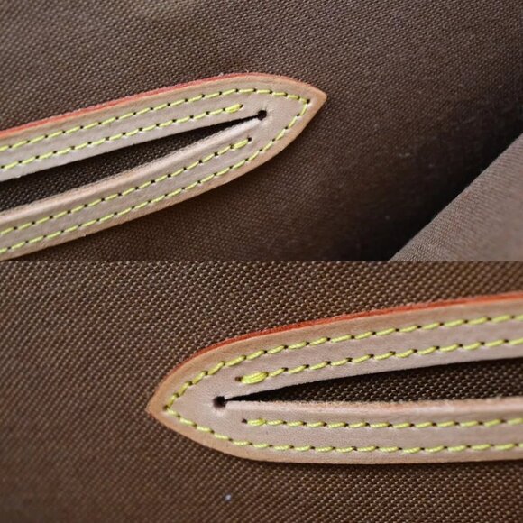 LOUIS VUITTON LV Logo Alma Hand Bag Monogram Leather Brown France M51130 73RJ880 - Picture 16 of 16